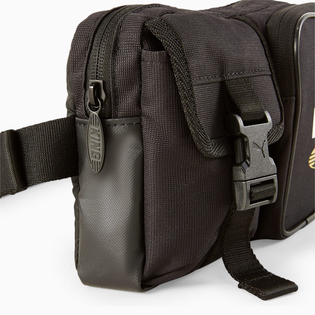 Black Puma KING Waist Men's Bag | 2589XVAHW