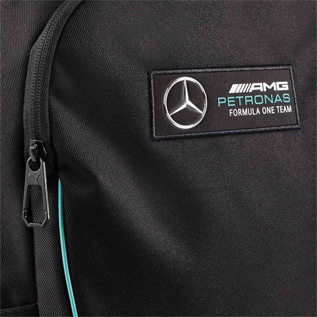 Black Puma Mercedes F1 Men's Backpack | 0471TZPVH