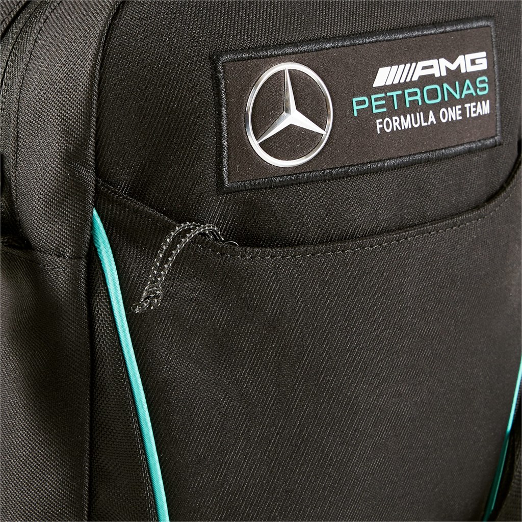 Black Puma Mercedes F1 Portable Shoulder Men's Bag | 7948DQJKE