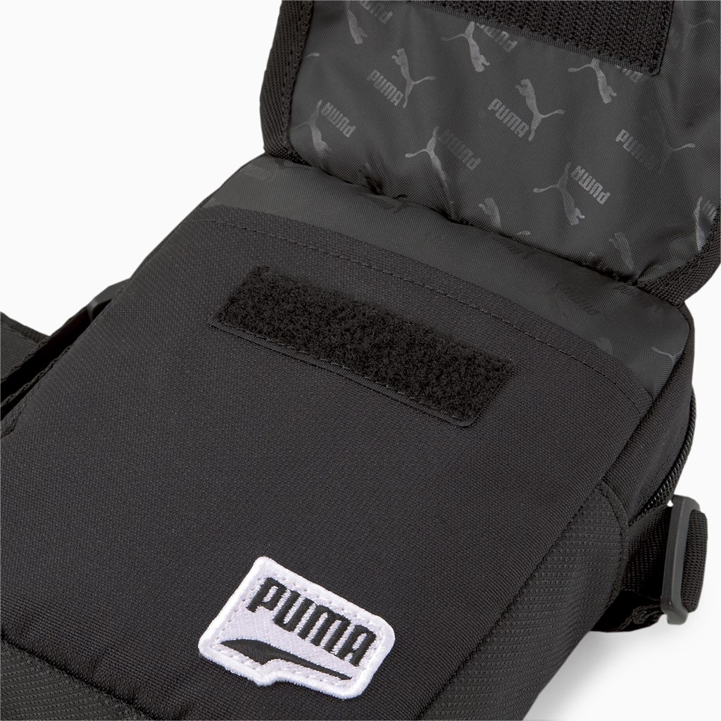 Black Puma Originals Futro Compact Portable Men's Bag | 0534IDQVM