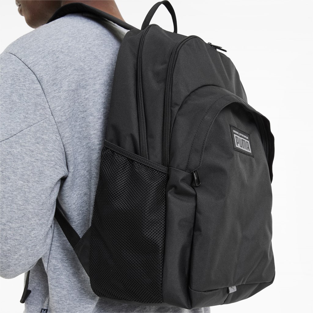 Black Puma PUMA Academy Women's Backpack | 6109UIQMC