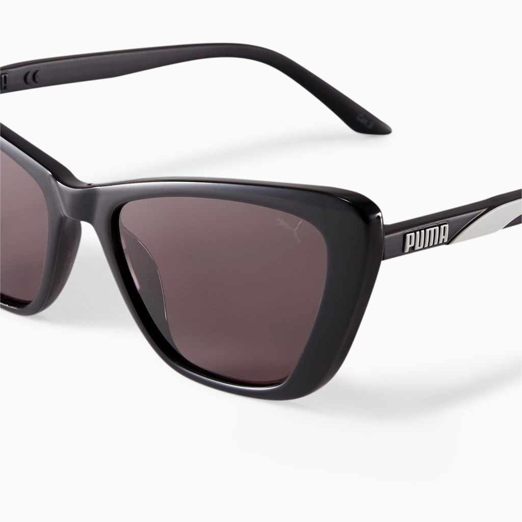 Black Puma PUMA Charming 2 Women's Sunglasses | 5781SJXAF