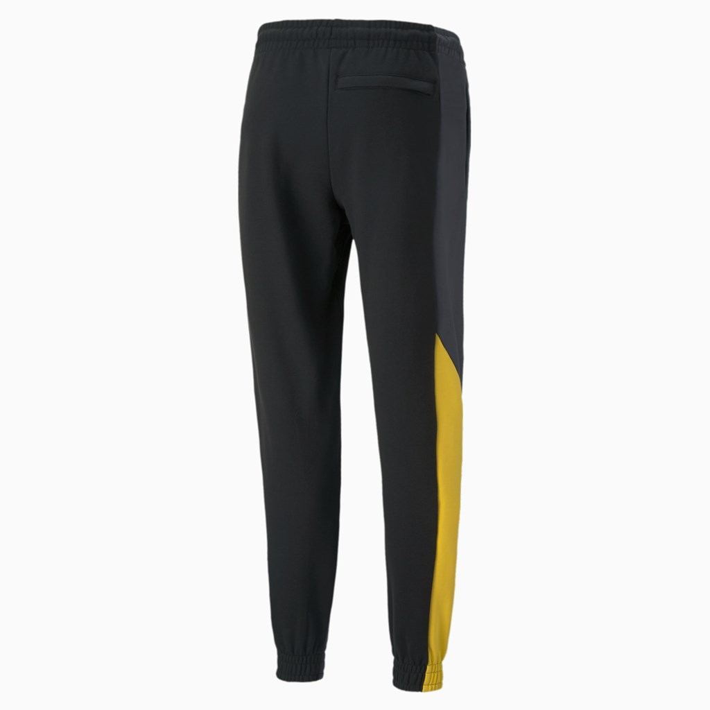 Black Puma PUMA International Men's Pants | 4623NYWPK