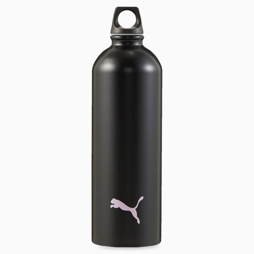 Black Puma PUMA Training Stainless Steel Water Women\'s Bottle | 0293LYOBJ