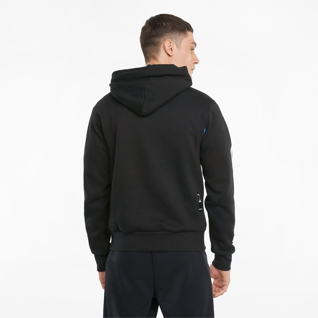 Black Puma PUMA x CLOUD9 Graphic Esports Men's Hoodie | 1936IHNOT