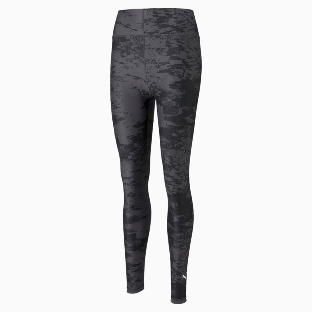 Black Puma PUMA x CLOUD9 Printed Esports Women's Leggings | 1942JBSUO