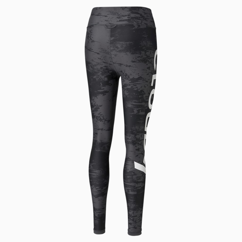 Black Puma PUMA x CLOUD9 Printed Esports Women's Leggings | 1942JBSUO