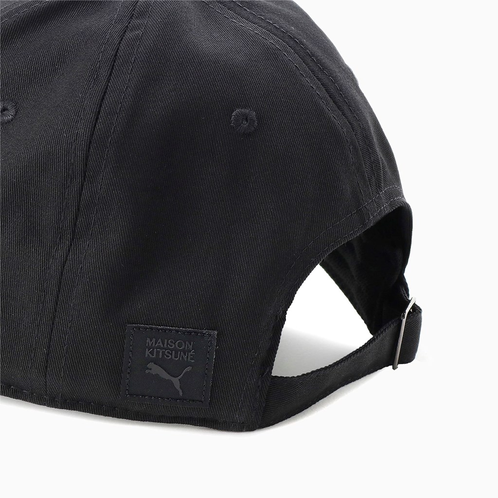 Black Puma PUMA x MAISON KITSUNE Women's Cap | 6784SNJZF