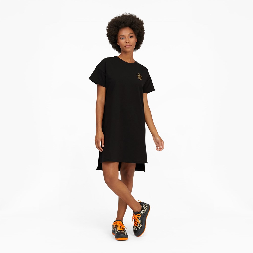 Black Puma PUMA x PRONOUNCE Women\'s Dress | 9546DCERI