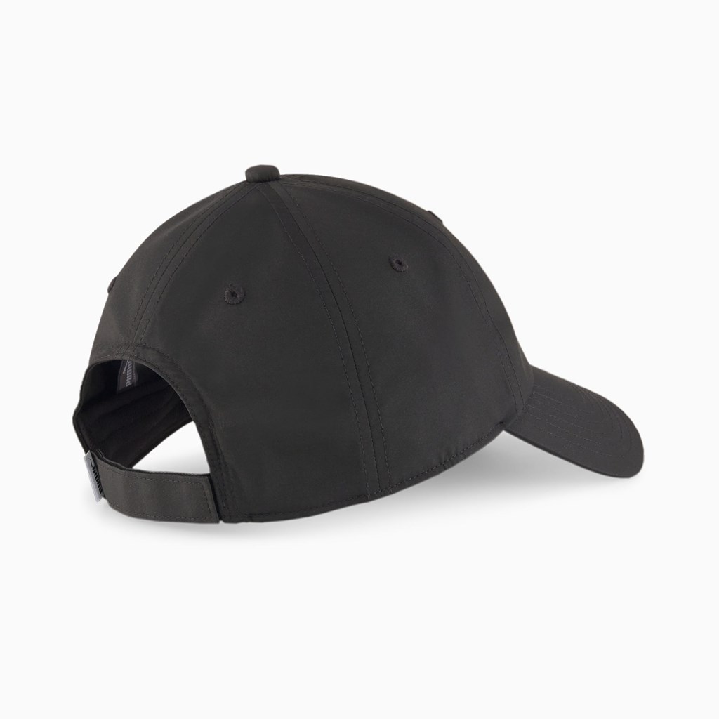 Black Puma Poly Cotton Running Men's Cap | 1673CSNUT