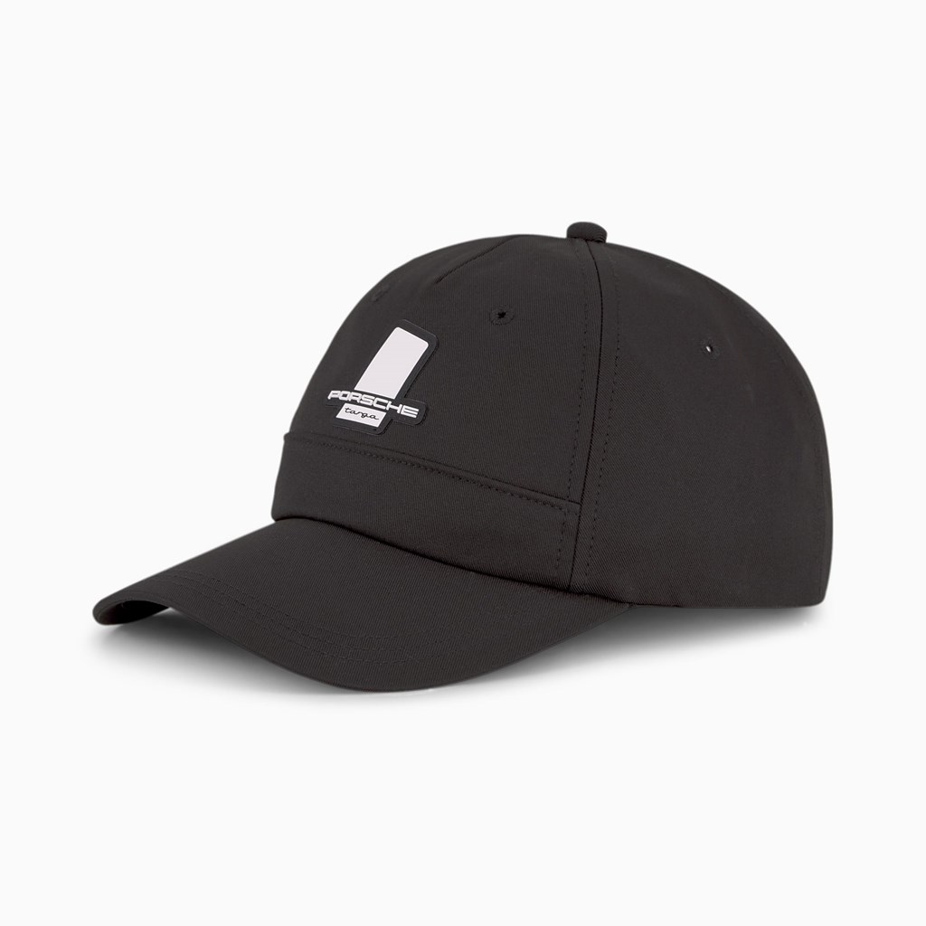 Black Puma Porsche Legacy Baseball Men\'s Cap | 4930VTJWY