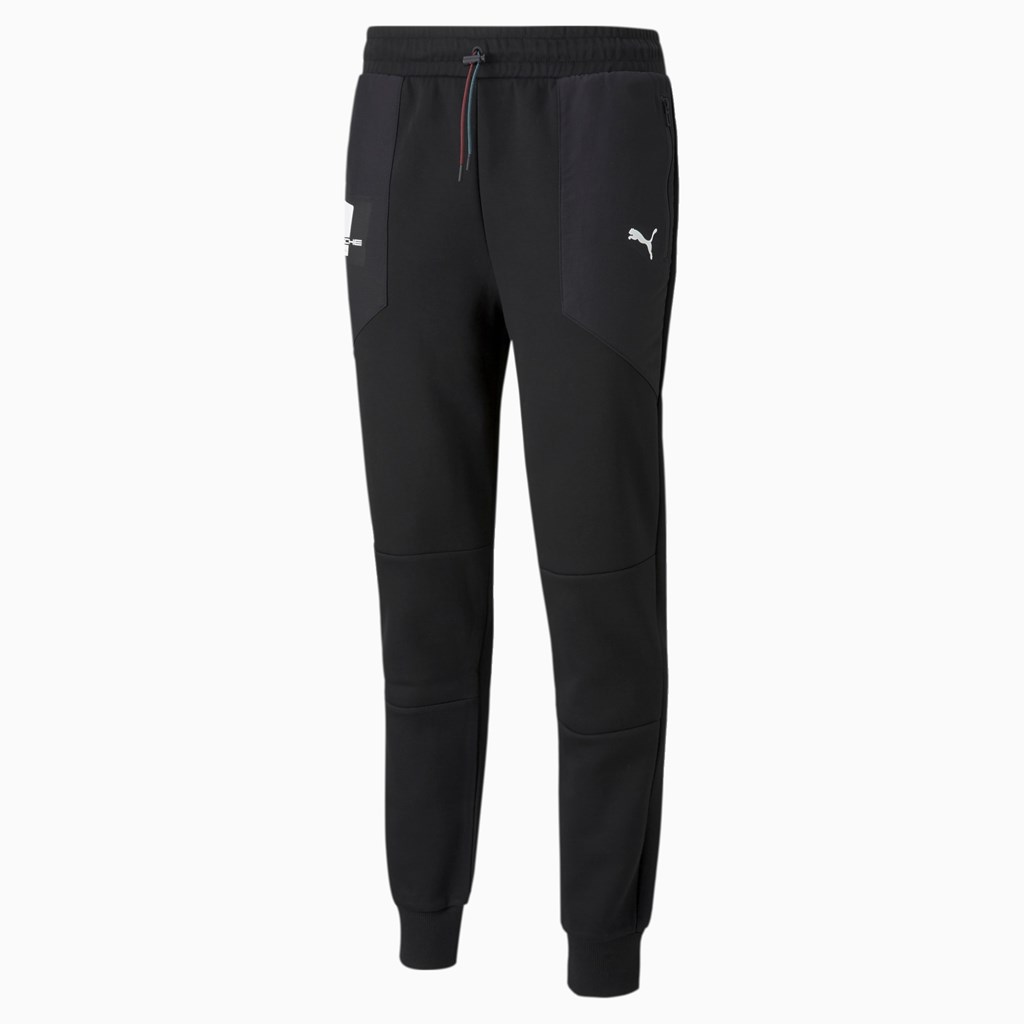 Black Puma Porsche Legacy Men's Sweatpants | 3982IJDUX