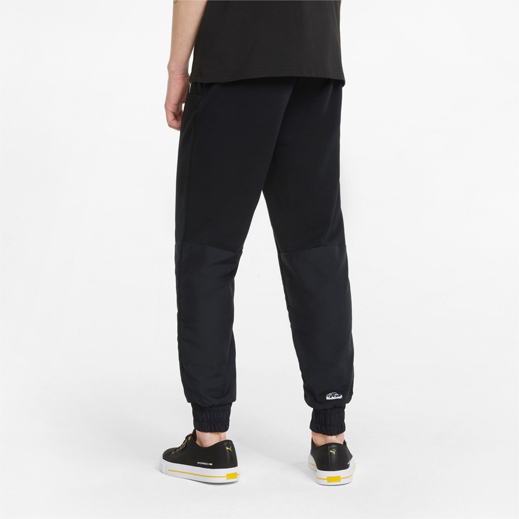 Black Puma Porsche Legacy Men's Sweatpants | 7596PBXNR