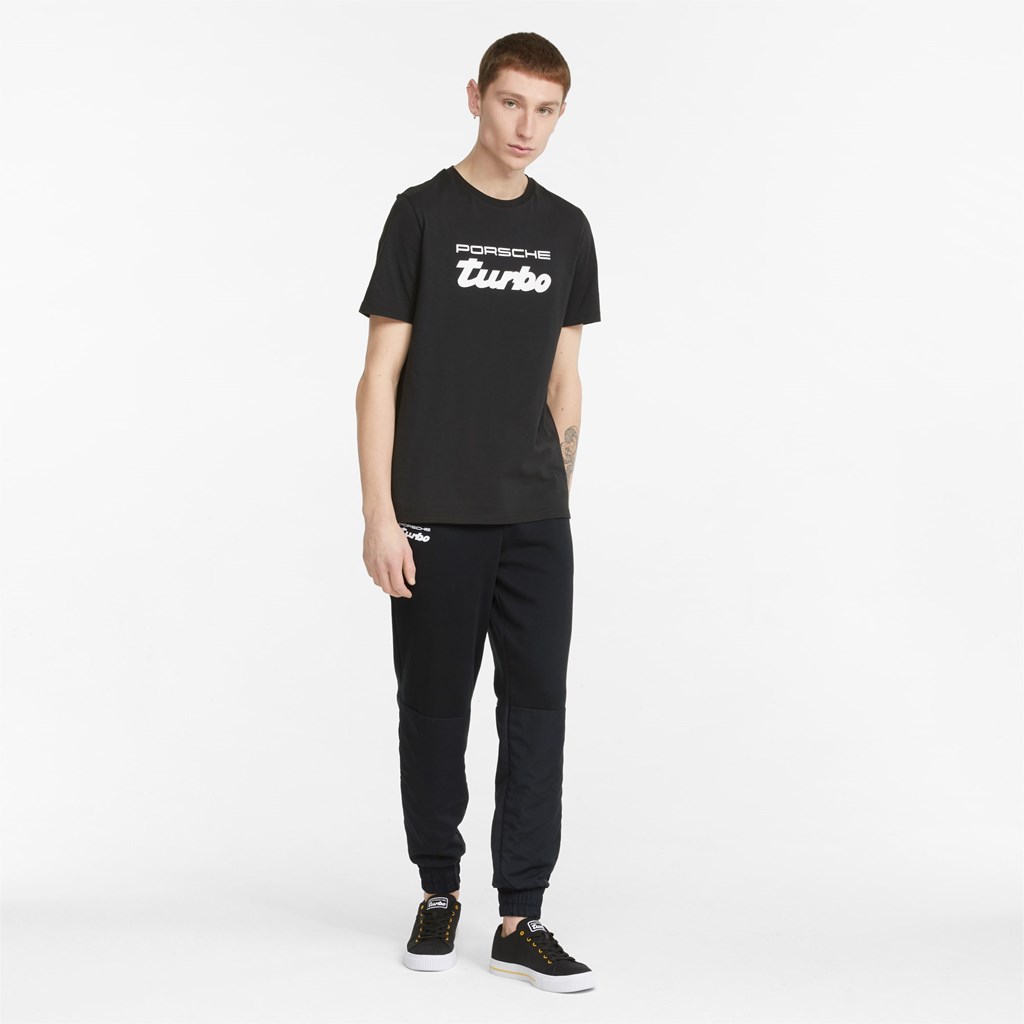 Black Puma Porsche Legacy Men's Sweatpants | 7596PBXNR