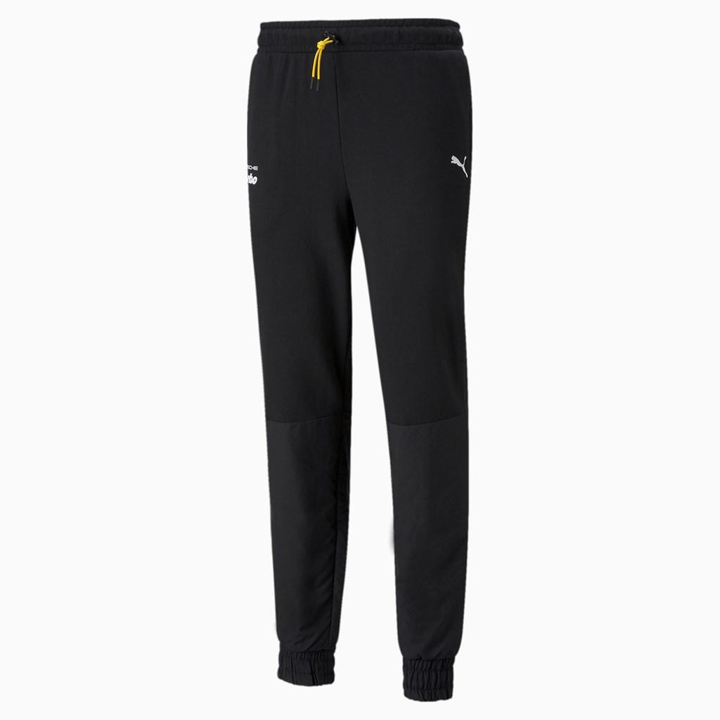 Black Puma Porsche Legacy Men's Sweatpants | 7596PBXNR