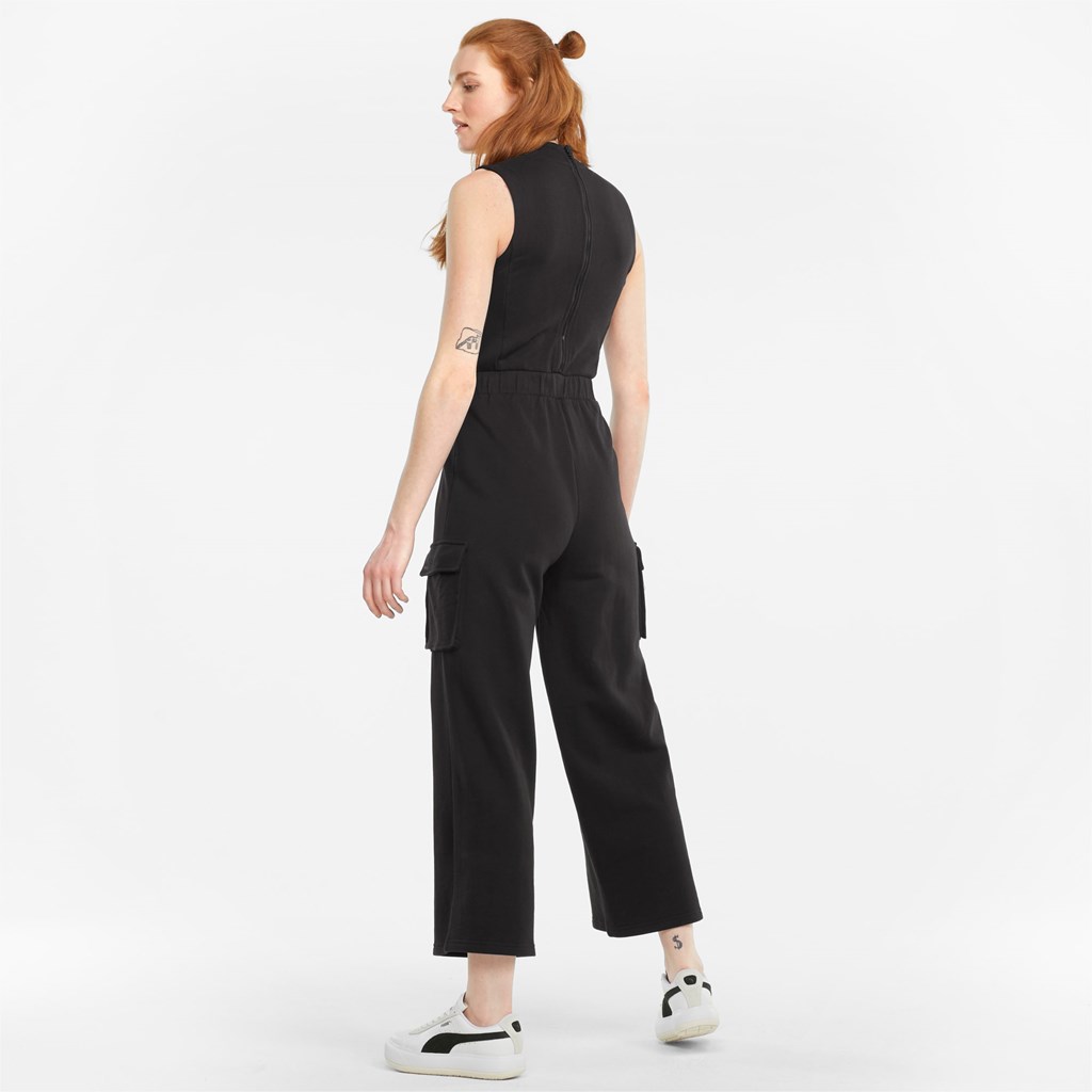 Black Puma RE.GEN Women's Jumpsuit | 9127NCBSV