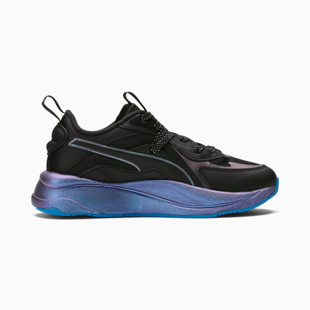 Black Puma RS-Curve Lightsense  Women's Sneakers | 5074CAEKD