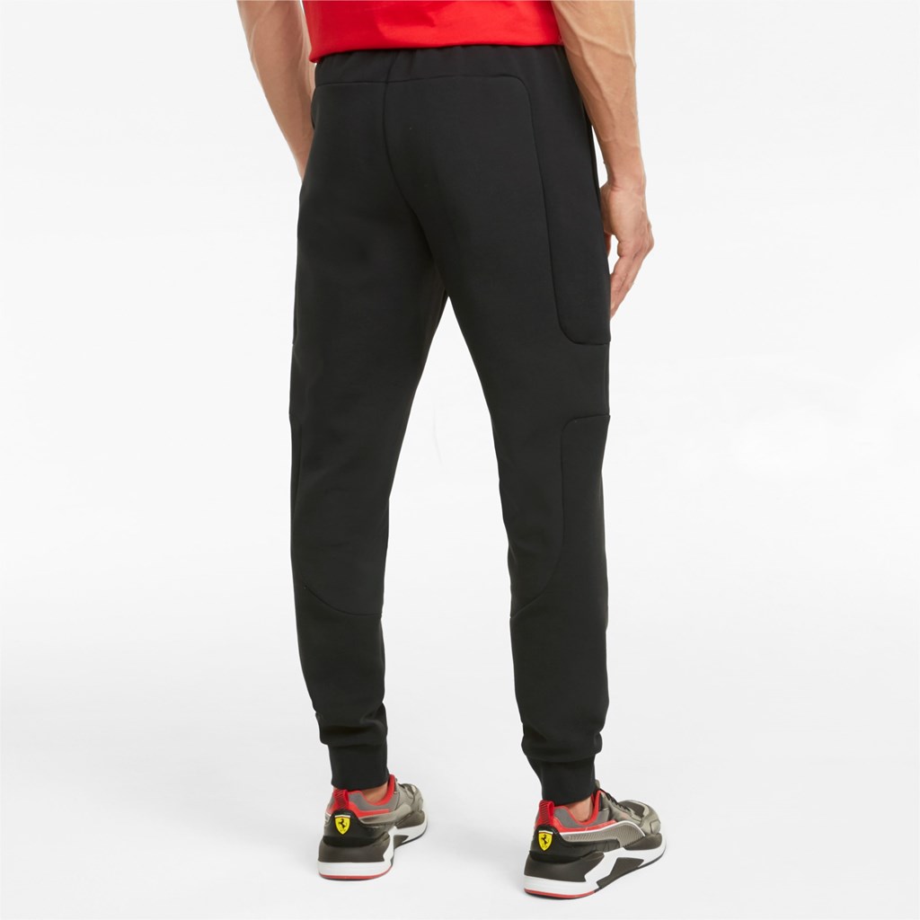 Black Puma Scuderia Ferrari Race Men's Sweatpants | 2396SDXOT