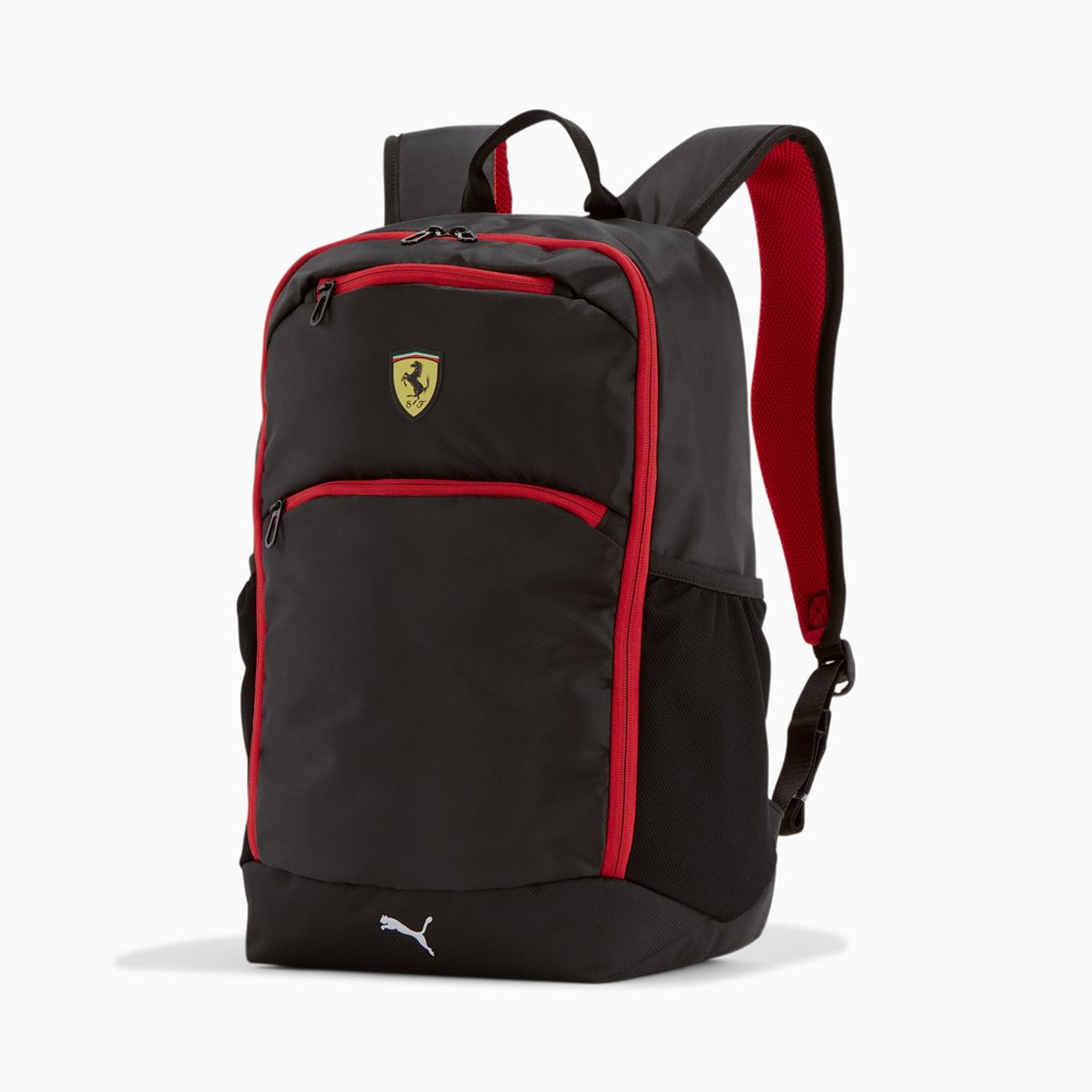 Black Puma Scuderia Ferrari Replica Women\'s Backpack | 8751MIVAY