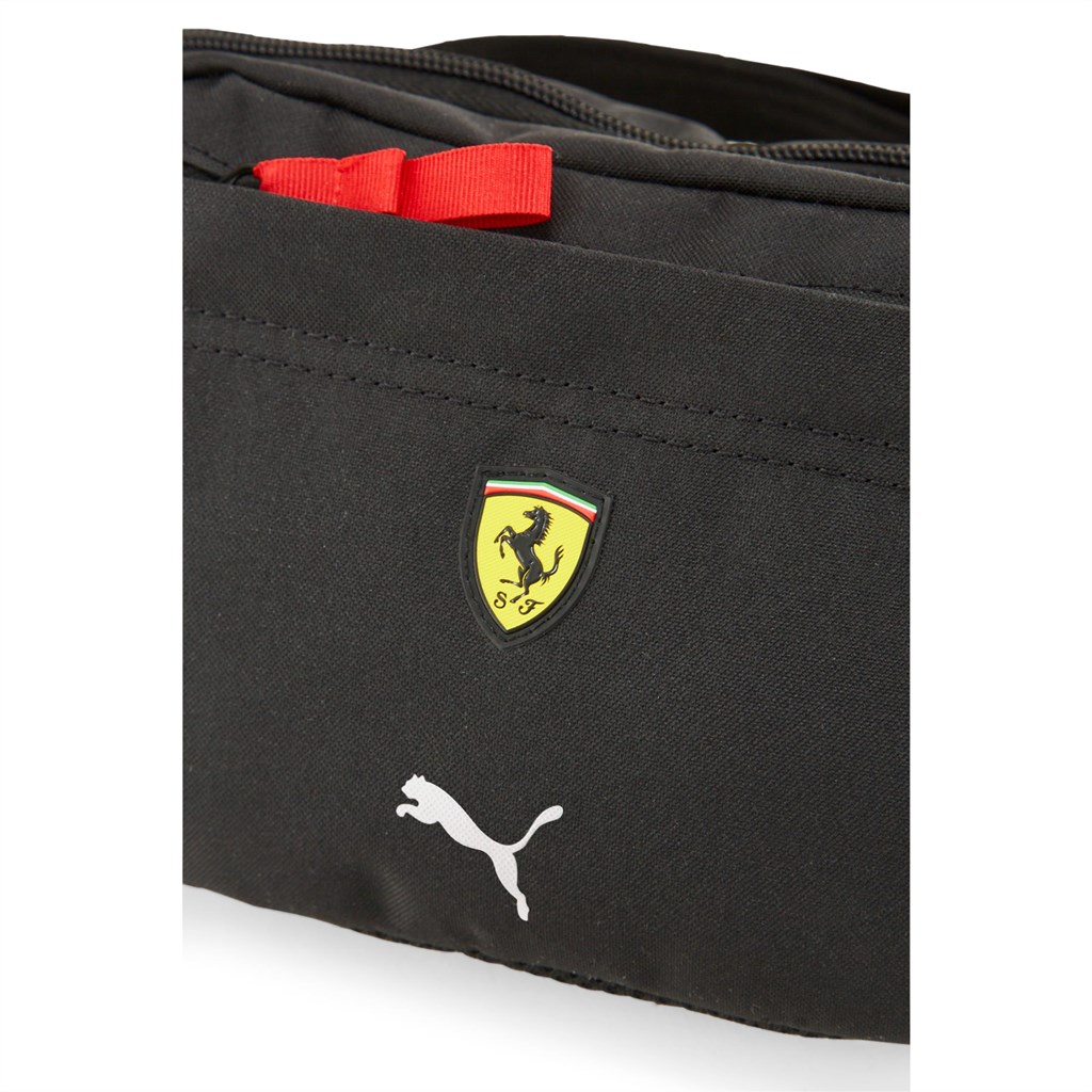 Black Puma Scuderia Ferrari SPTWR Race Waist Men's Bag | 1650SXTDQ