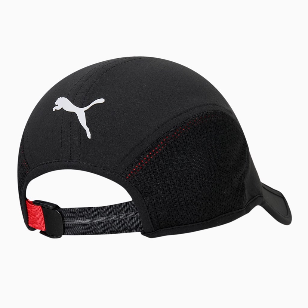 Black Puma Scuderia Ferrari SPTWR Ready to React Men's Cap | 1743PUNCM