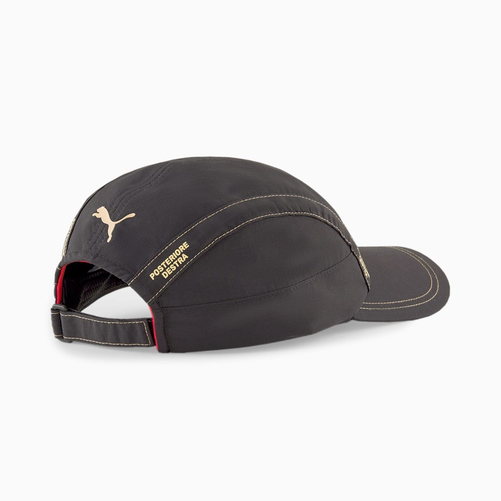 Black Puma Scuderia Ferrari SPTWR Statement Baseball Men's Cap | 1473SRGHK