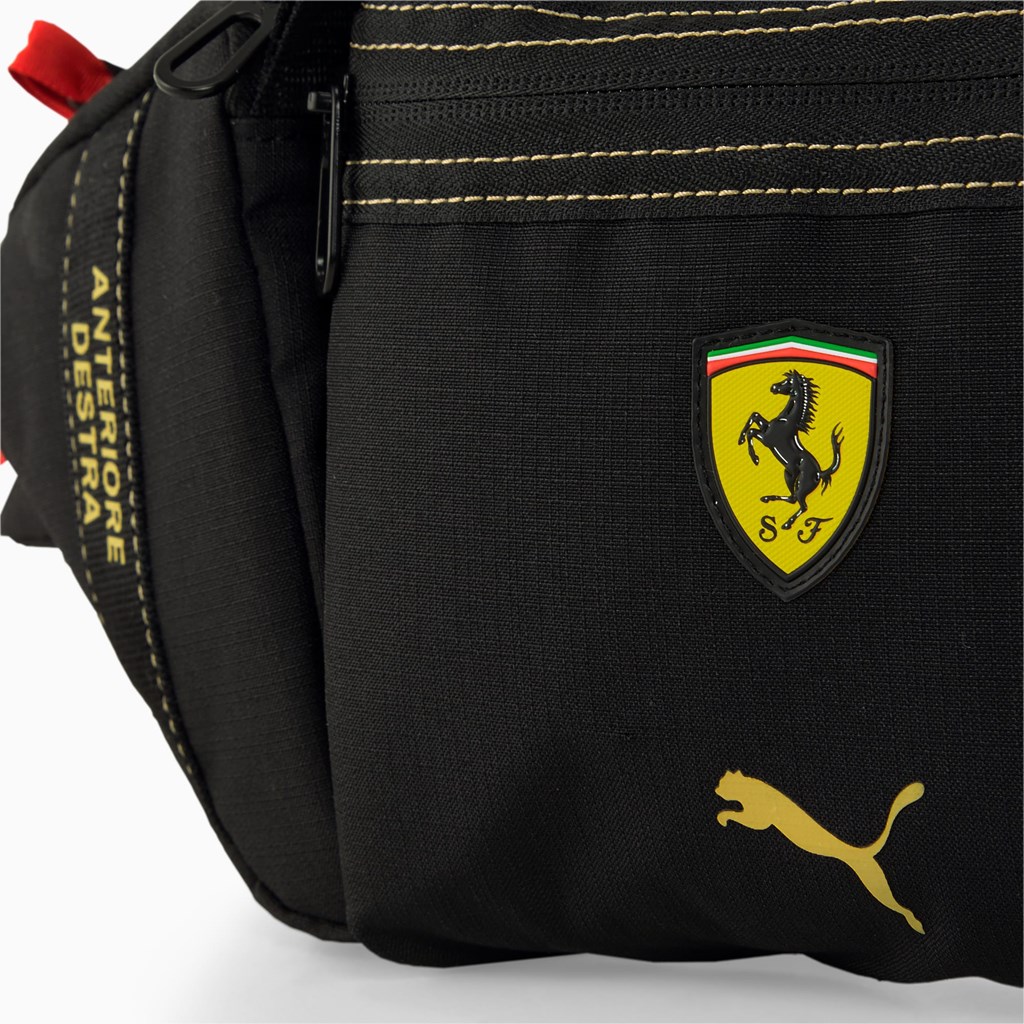 Black Puma Scuderia Ferrari SPTWR Statement X-Body Men's Bag | 4327AJMXU