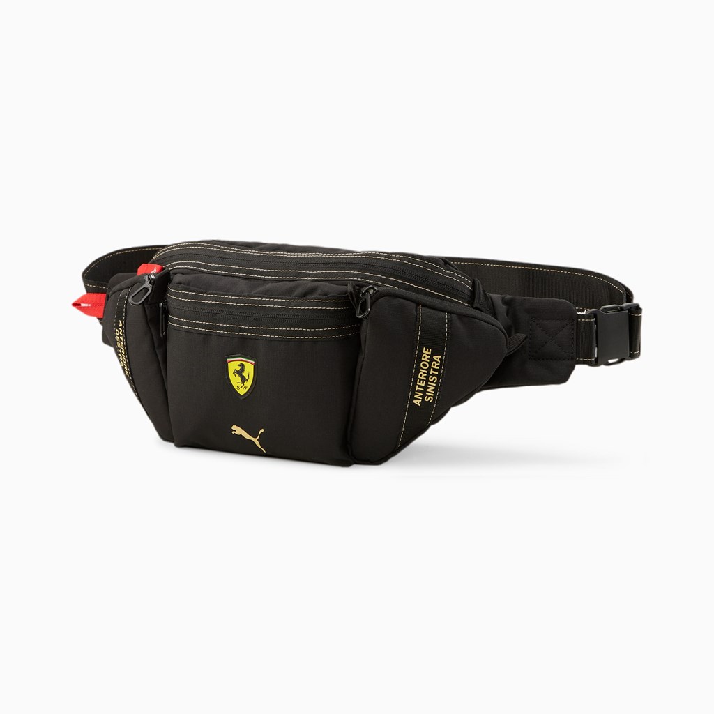 Black Puma Scuderia Ferrari SPTWR Statement X-Body Men\'s Bag | 4327AJMXU