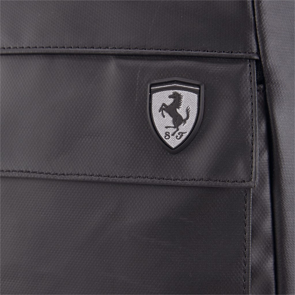 Black Puma Scuderia Ferrari SPTWR Style Men's Backpack | 9385XRNLM