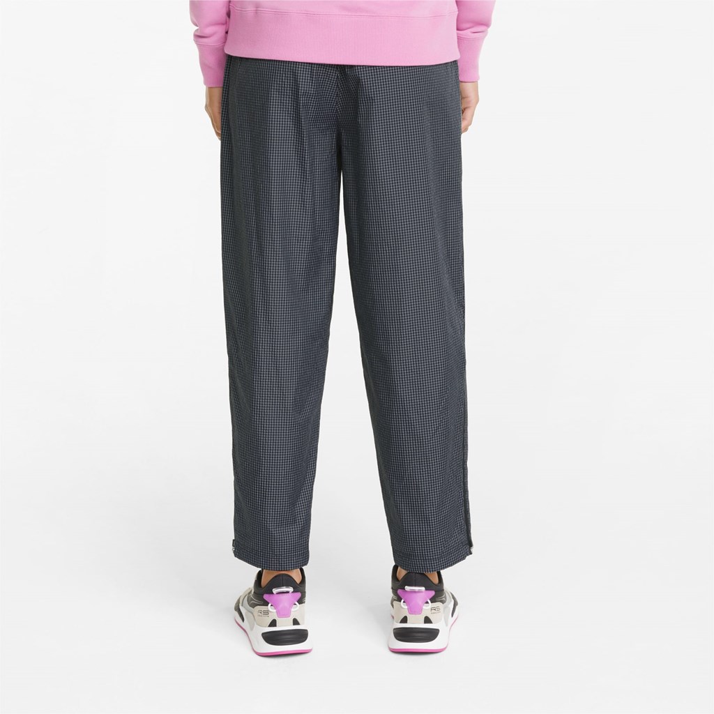 Black Puma Sportswear by PUMA Woven Track Women's Pants | 0271FHJPL