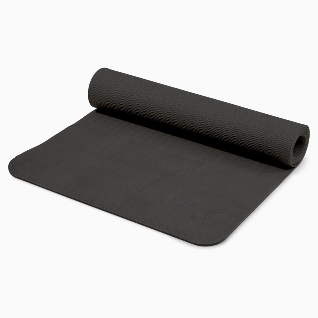 Black Puma Studio Training Mat Women\'s Yoga Mat | 9702SLUZO