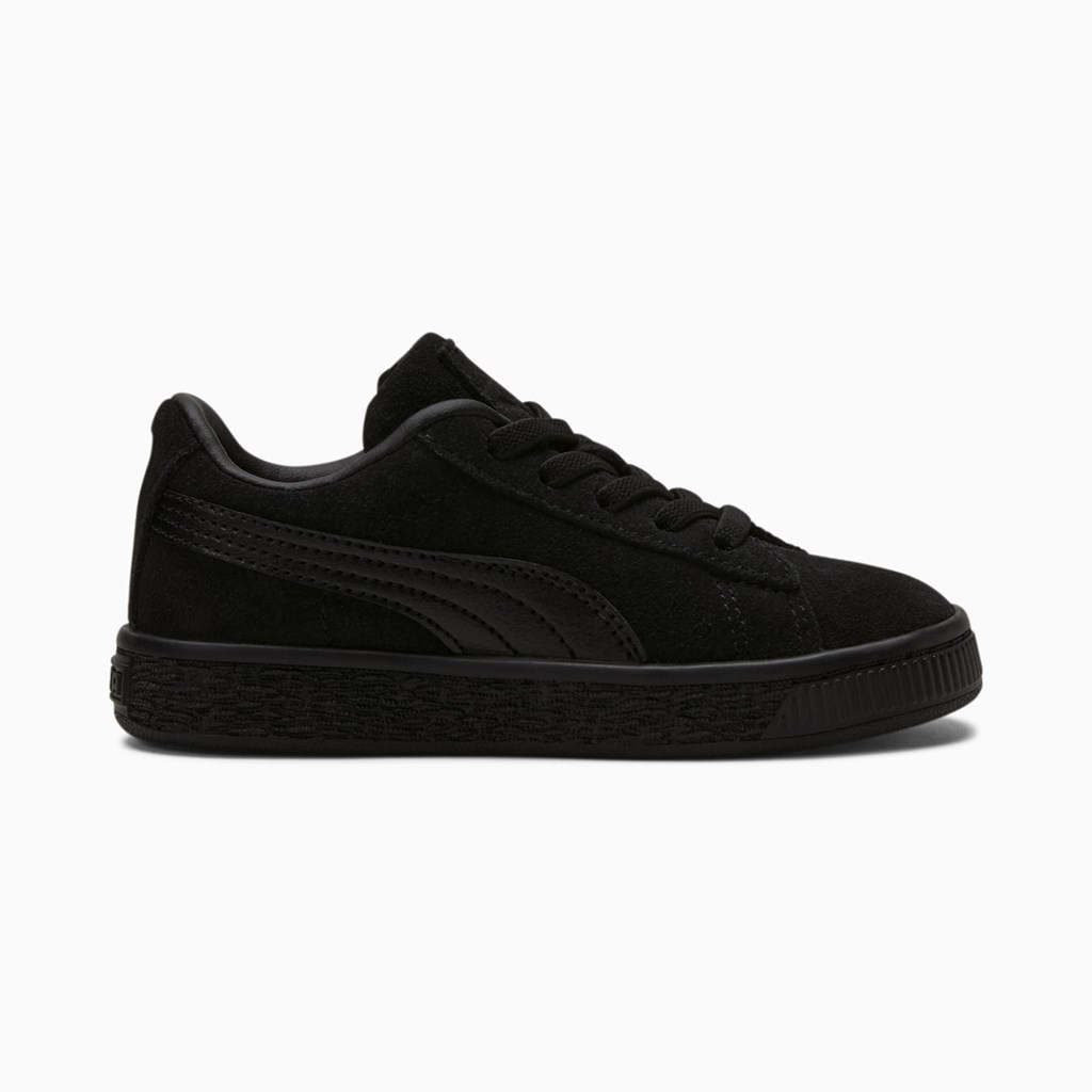 Black Puma Suede Classic LFS Toddler Boys' Sneakers | 5783WOHCT