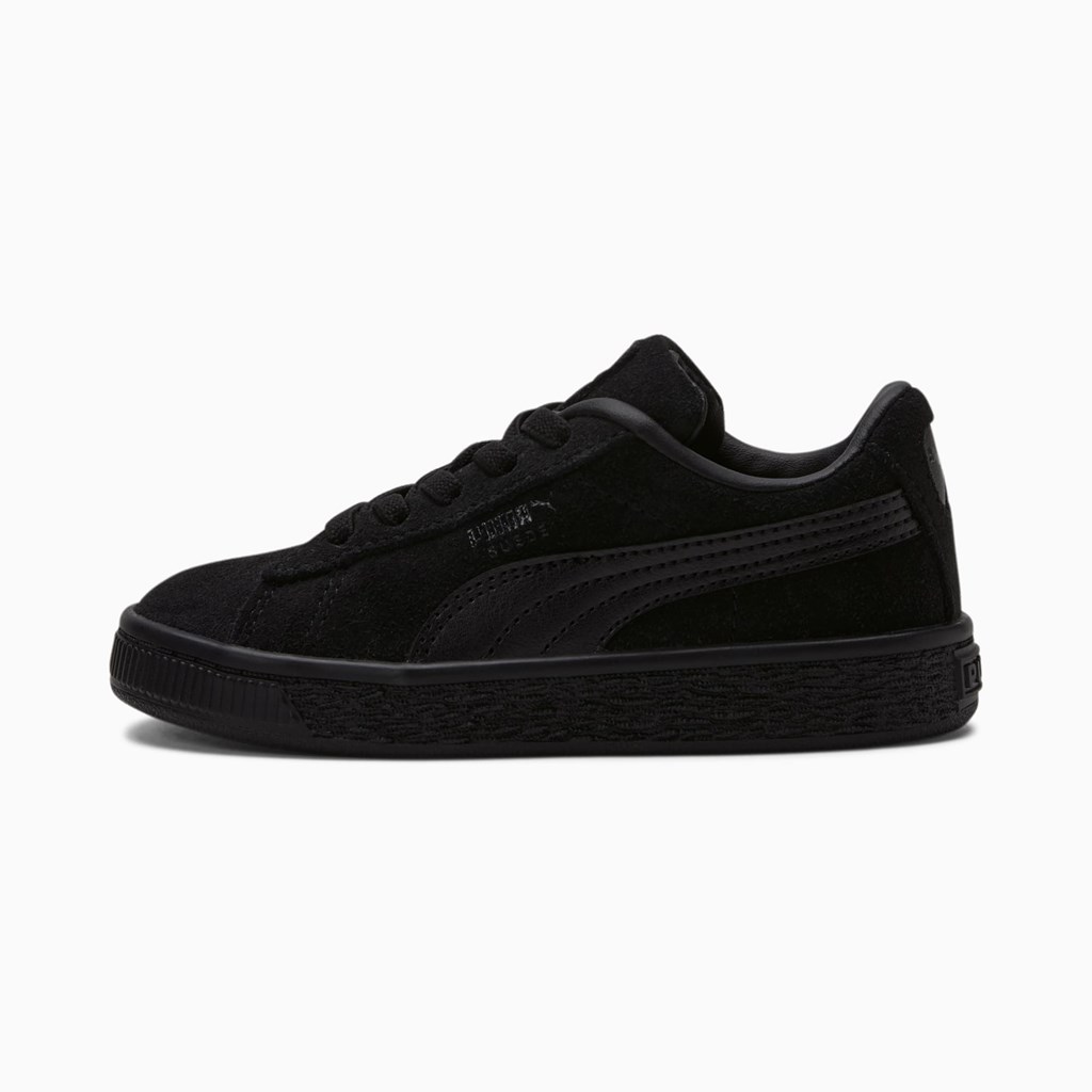 Black Puma Suede Classic LFS Toddler Girls\' Sneakers | 8351RPHAB