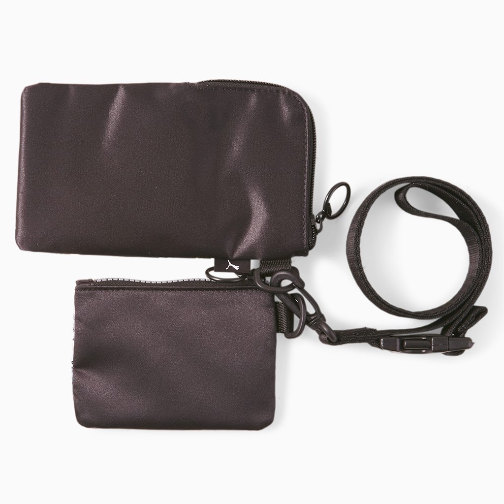 Black Puma Time Multi Pouch Women's Pouch | 5809NUQAP