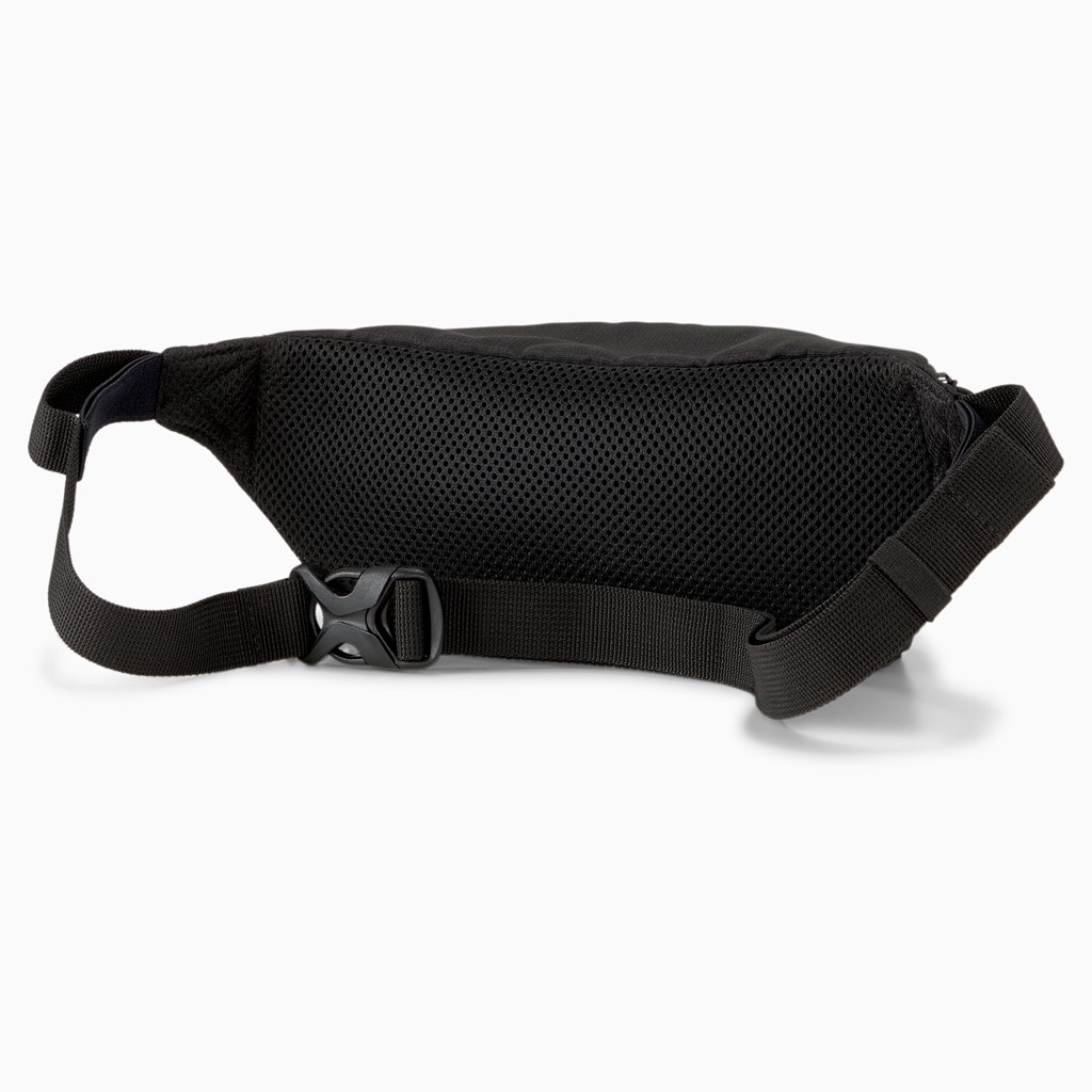 Black Puma Training Waist Men's Bag | 9137IWQCK