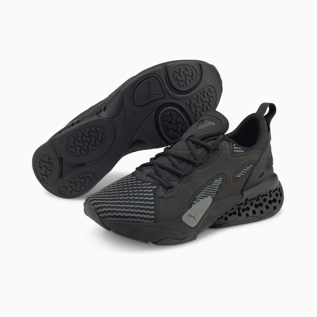 Black Puma Xetic Halflife Oil and Water Men's Training Shoes | 7154YSAKM