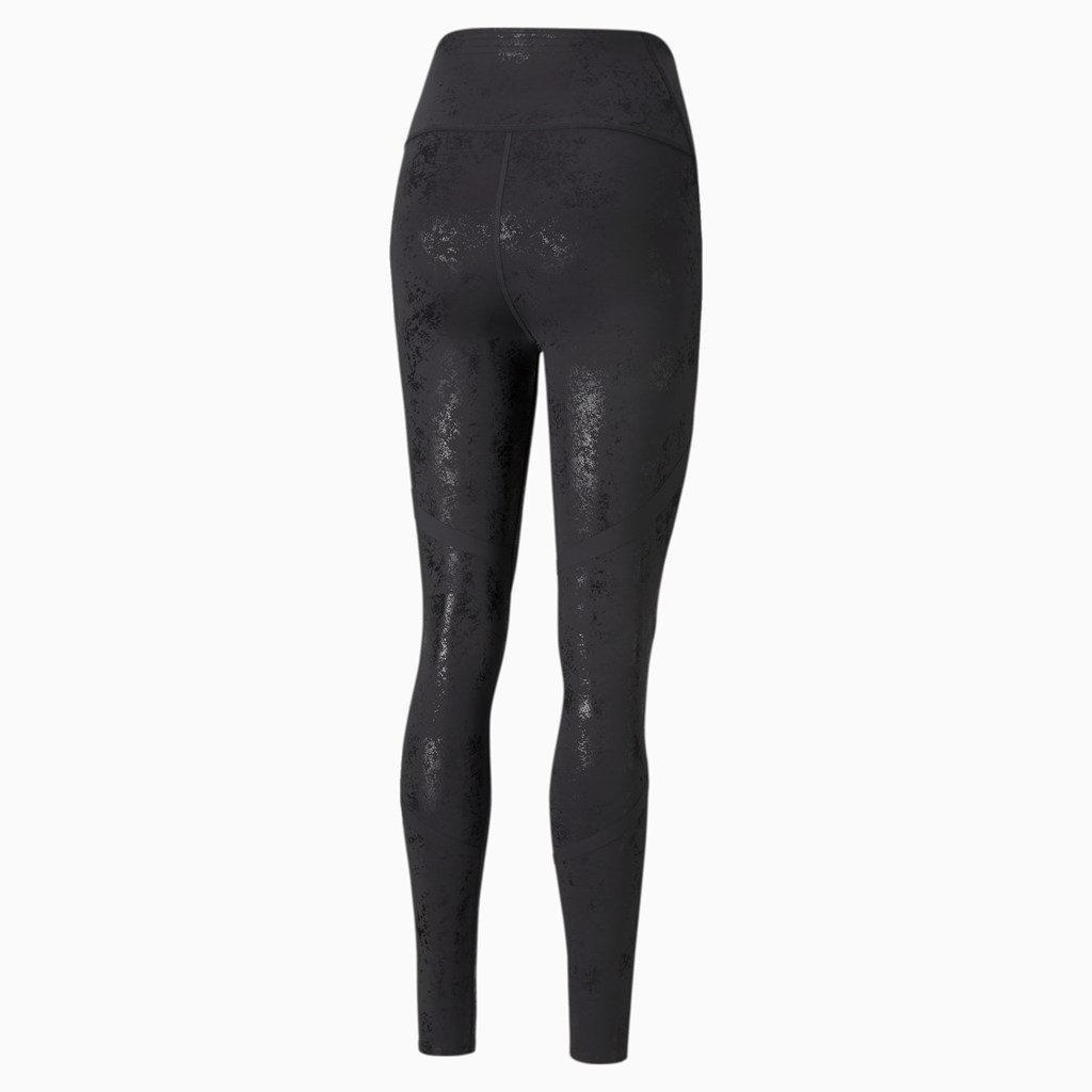 Black Puma ellaVATE Eversculpt Training Women's Leggings | 3521NHCRI