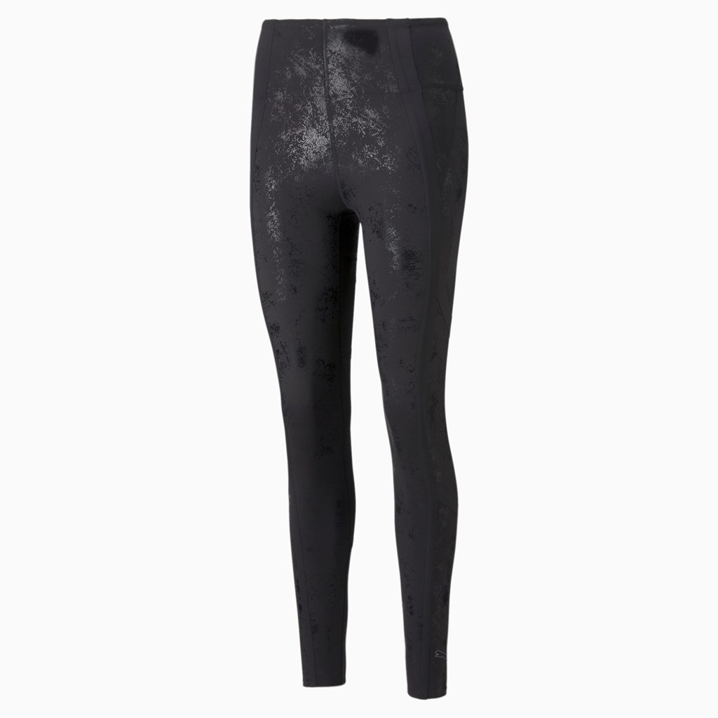 Black Puma ellaVATE Eversculpt Training Women\'s Leggings | 3521NHCRI