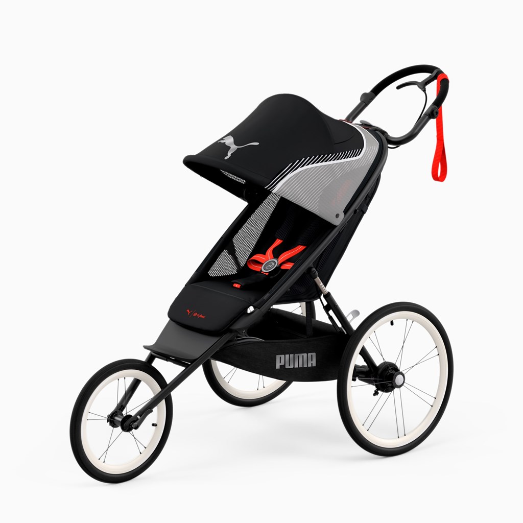 Black / Red Puma PUMA x CYBEX AVI One Box Men\'s Stroller | 0871TIGSM