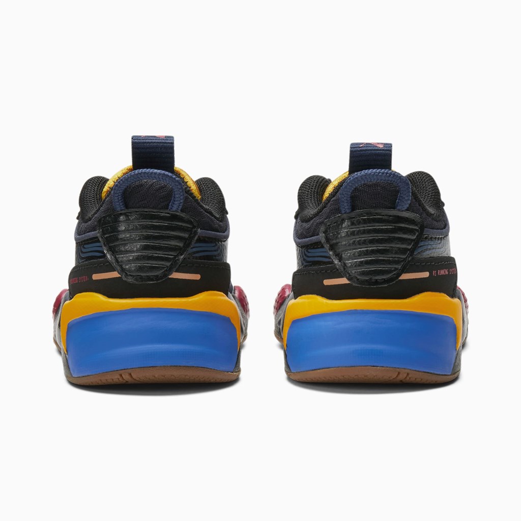 Black / Spellbound / Saffron / Bluemazing Puma RS-X Global Futurism Toddler Boys' Sneakers | 1063DEUHX