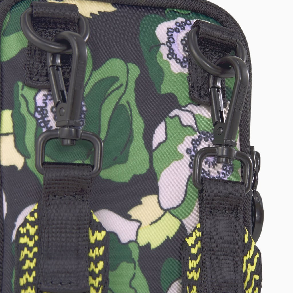 Black / Sulphur Spring / Aop Puma PUMA x LIBERTY Multi Pouch Women's Bag | 2518ZJAKE