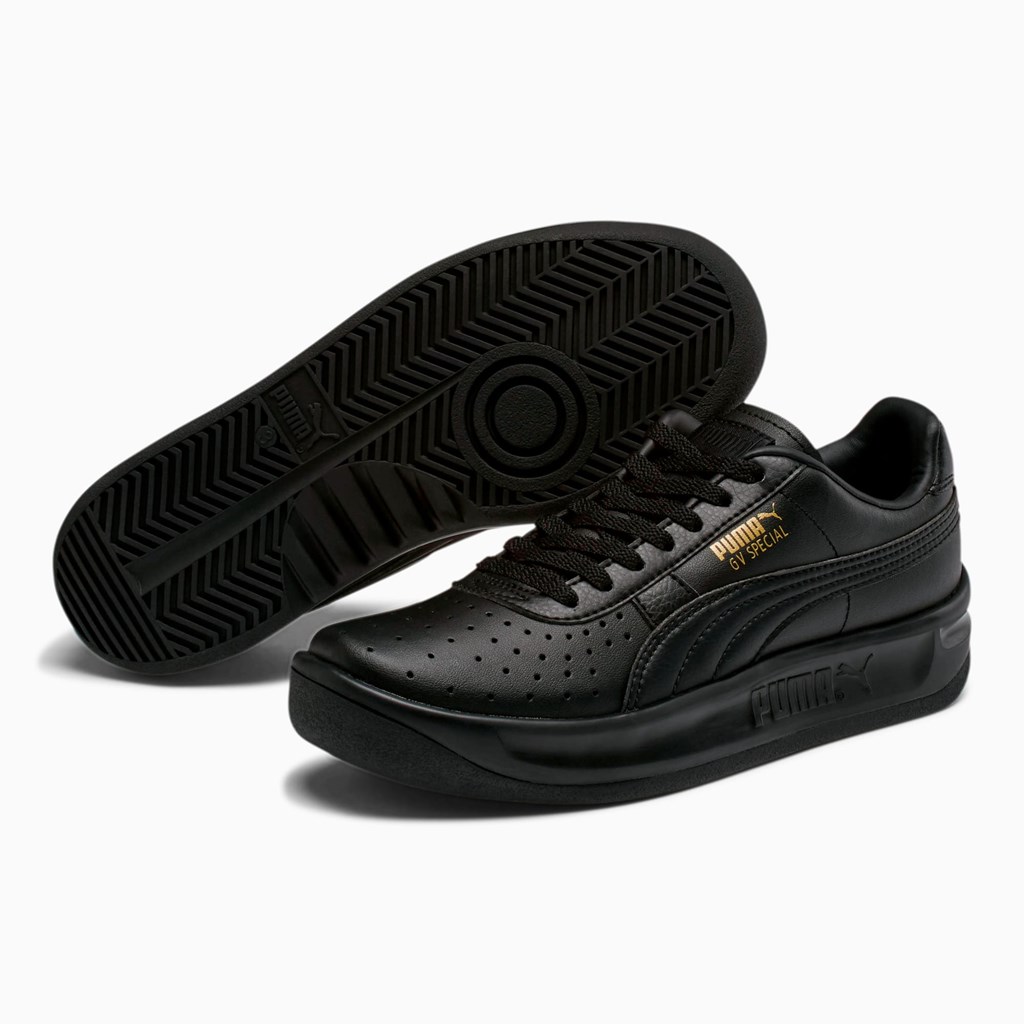 Black / Team Gold Puma GV Special JR Boys' Sneakers | 2107FPIHR