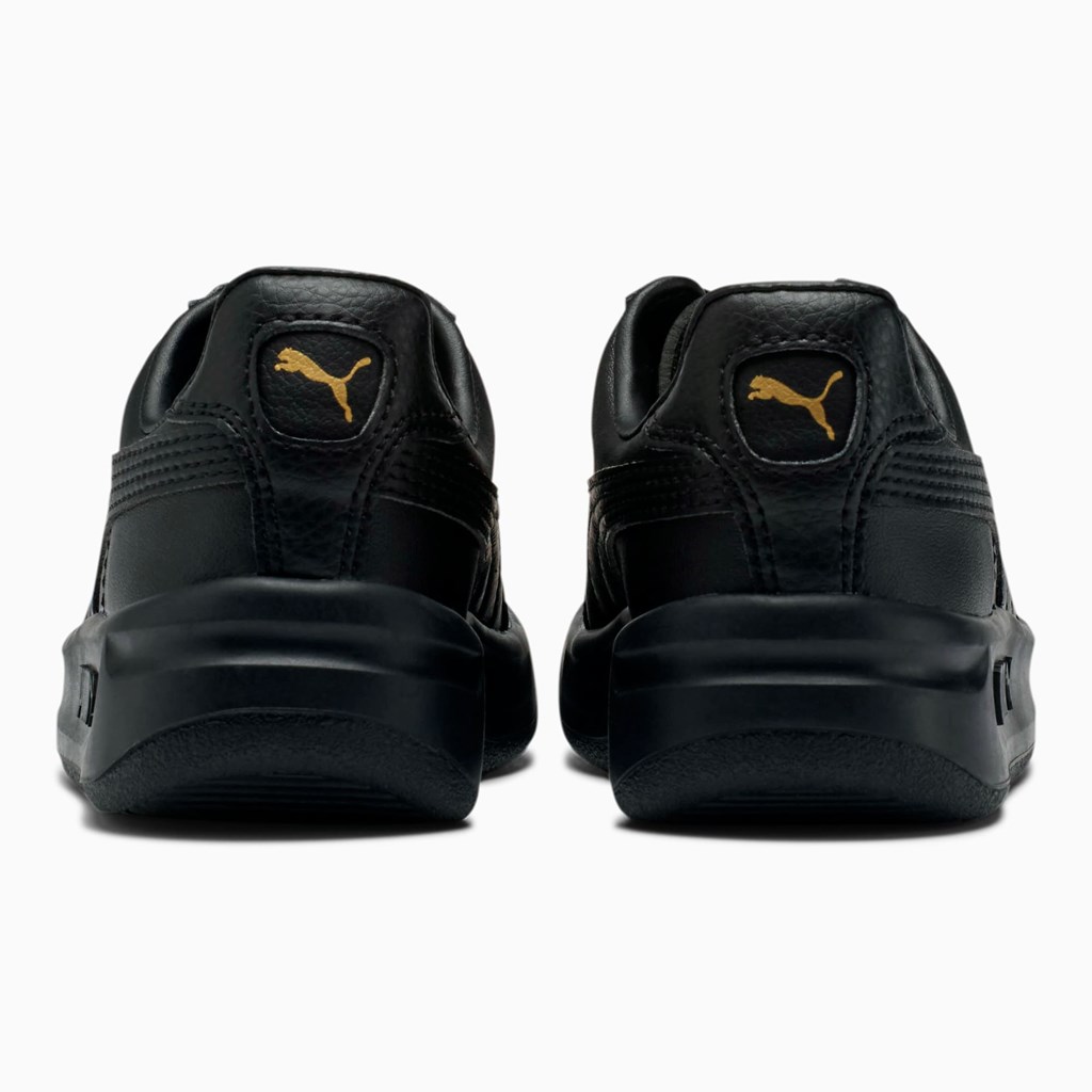 Black / Team Gold Puma GV Special Little Boys' Sneakers | 4198LRXOY