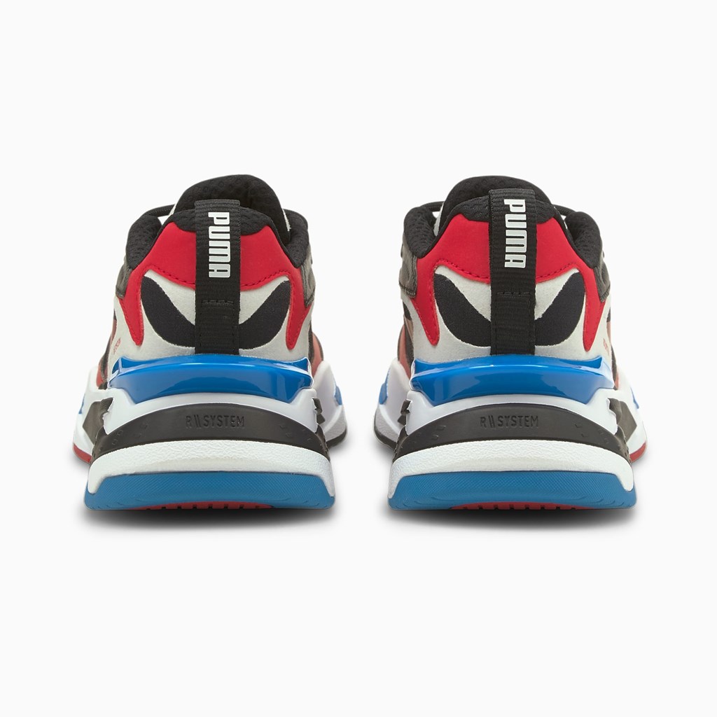 Black / Urban Red / Future Blue Puma RS-Fast JR Girls' Sneakers | 2731LCNZM