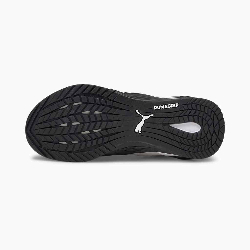 Black White Puma FUSE Women's Training Shoes | 4756NWAZR