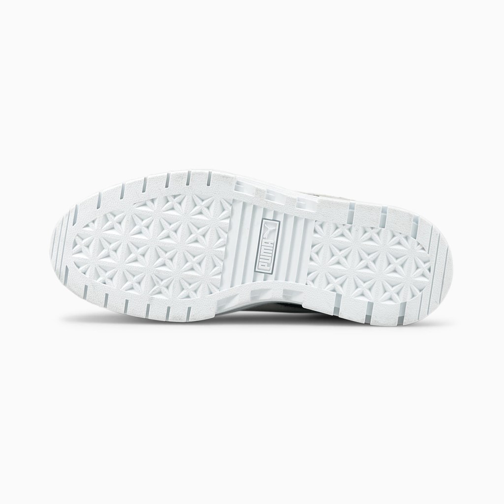 Black White Puma Mayze  Women's Sneakers | 3051XMTQS