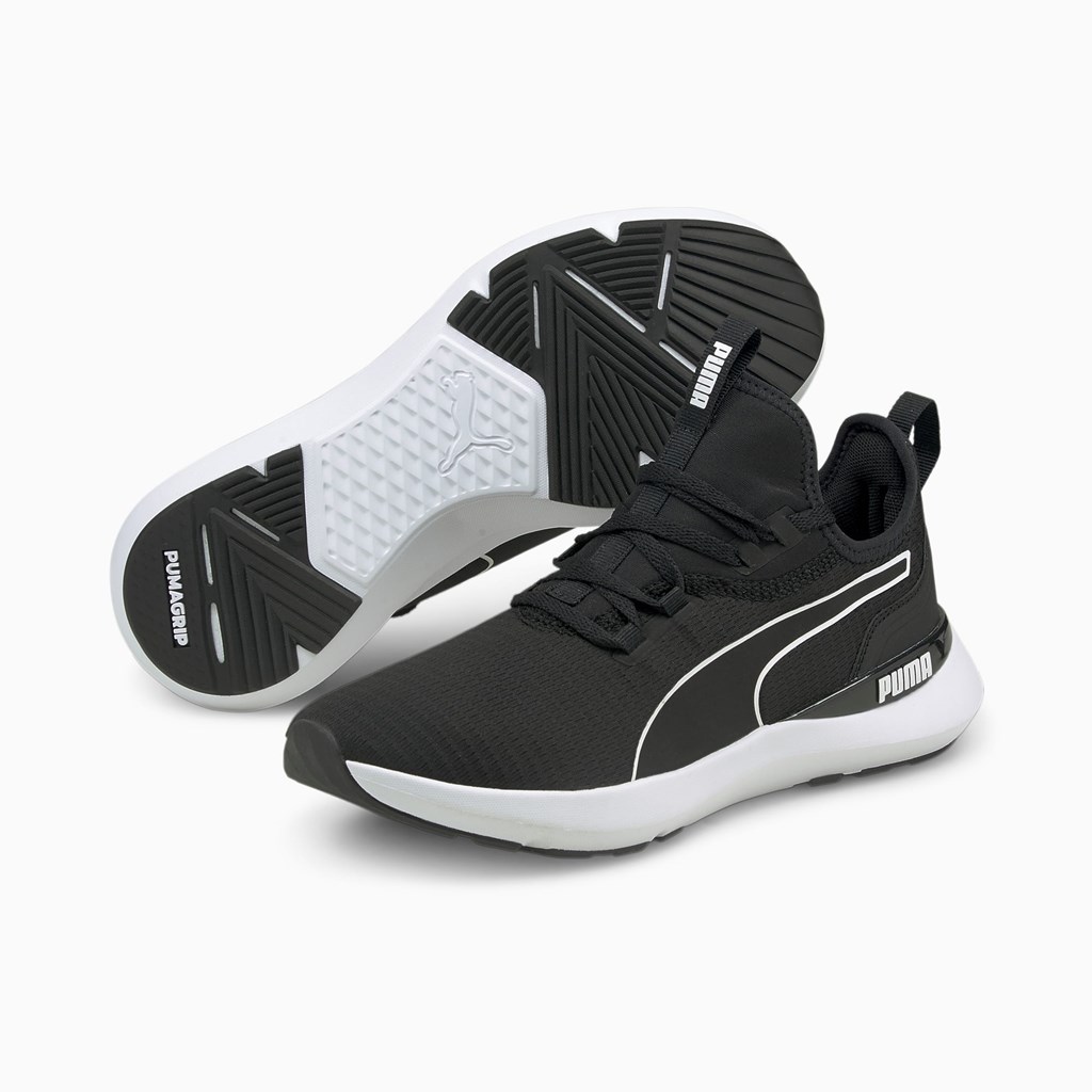 Black White Puma Pure XT  Women's Training Shoes | 9801RFUQI