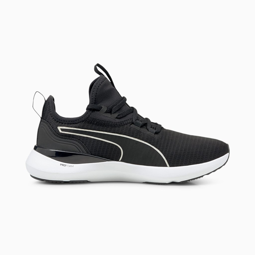 Black White Puma Pure XT  Women's Training Shoes | 9801RFUQI