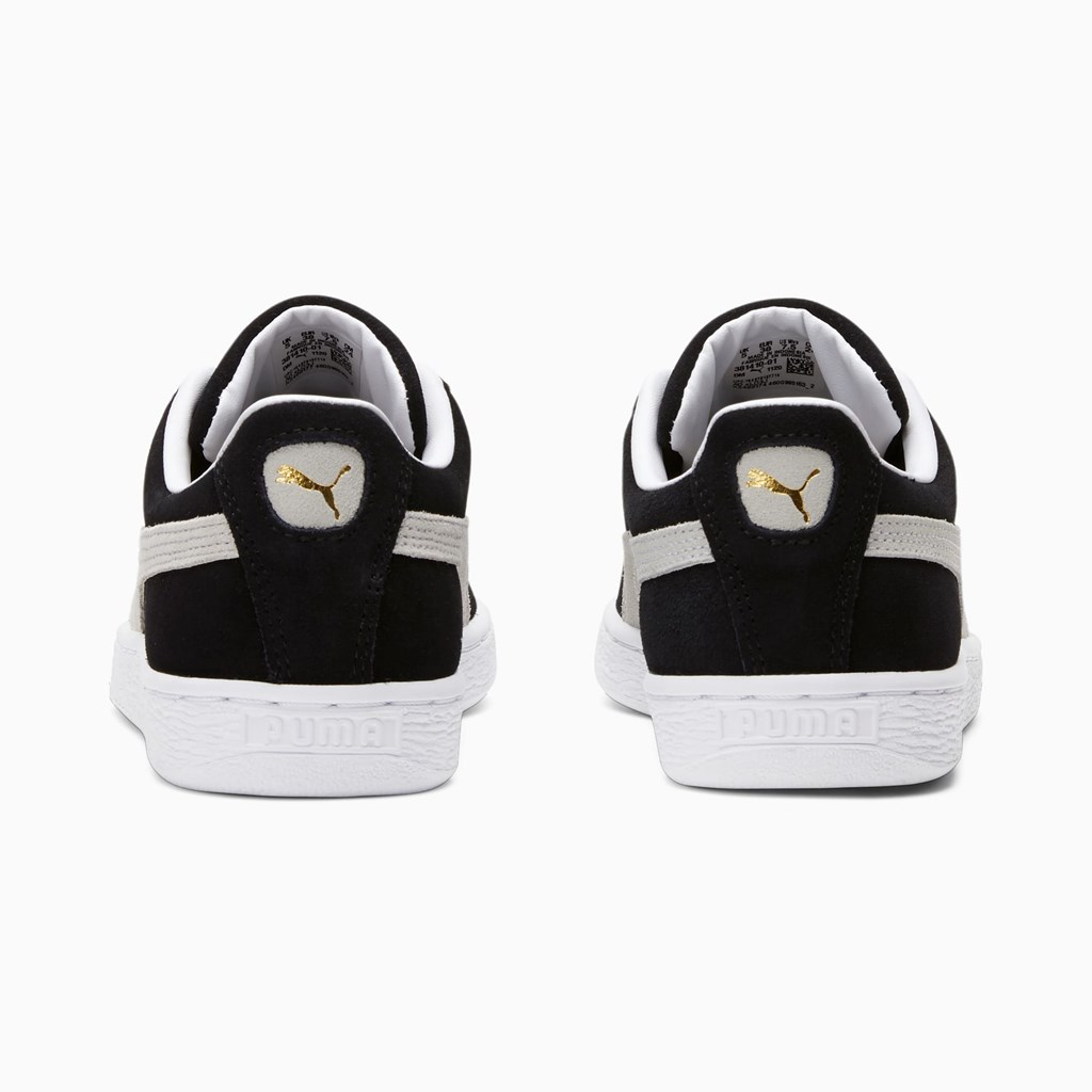 Black White Puma Suede Classic XXI Women's Sneakers | 1952EGMSK