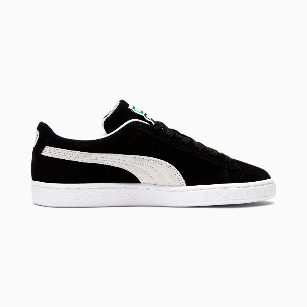 Black White Puma Suede Classic XXI Women's Sneakers | 1952EGMSK